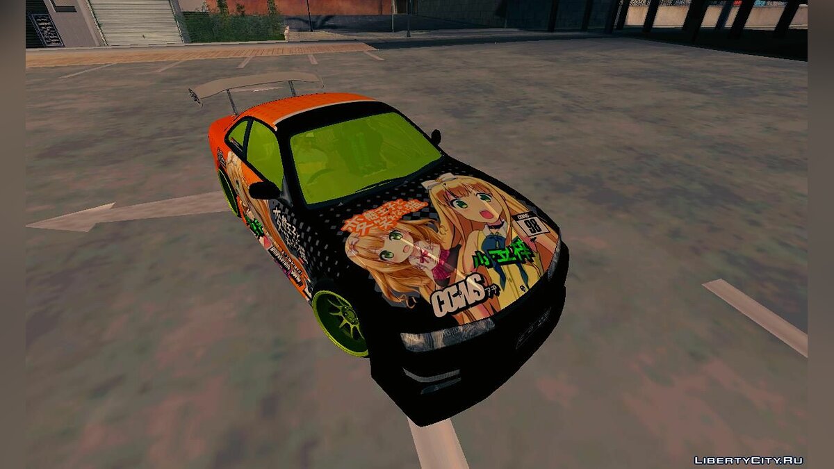 Скачать Nissan Silvia Vinyl для GTA San Andreas