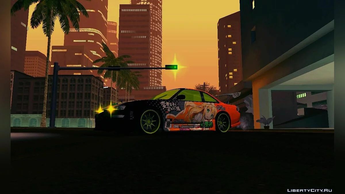 Nissan Silvia Vinyl / GTA San Andreas