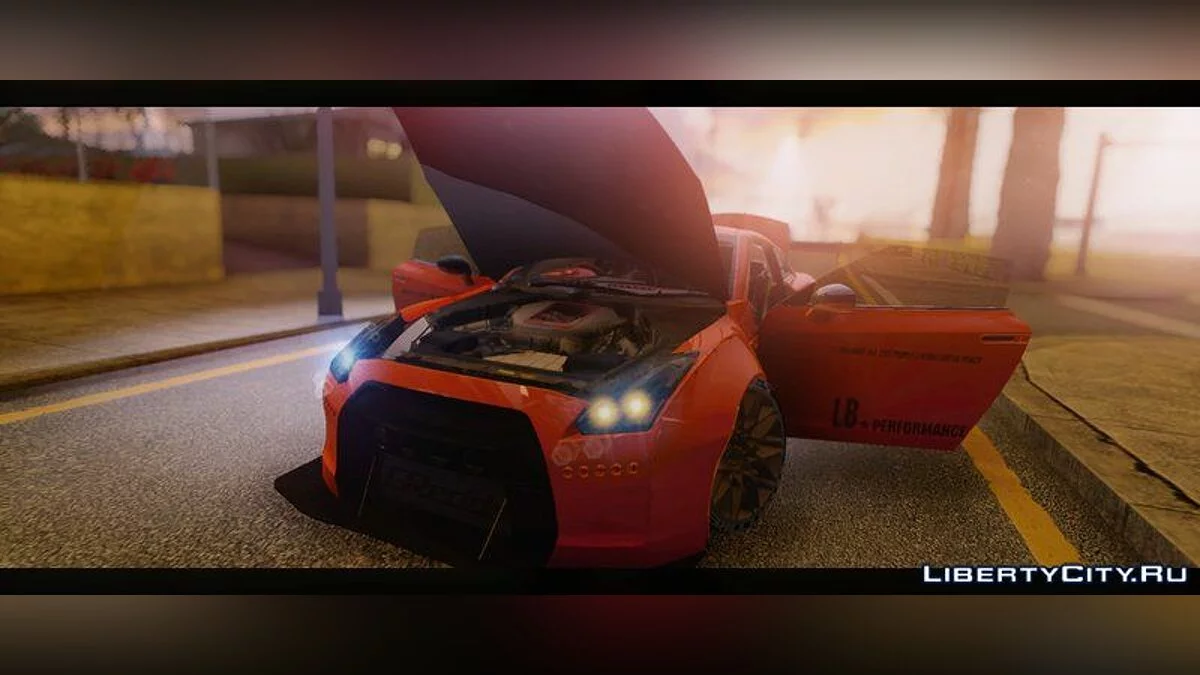 2015 Nissan GT-R R35 Liberty Walk Performance / GTA San Andreas
