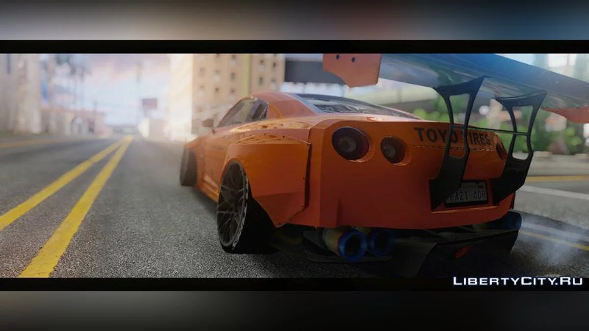 2015 Nissan GT-R R35 Liberty Walk Performance / GTA San Andreas