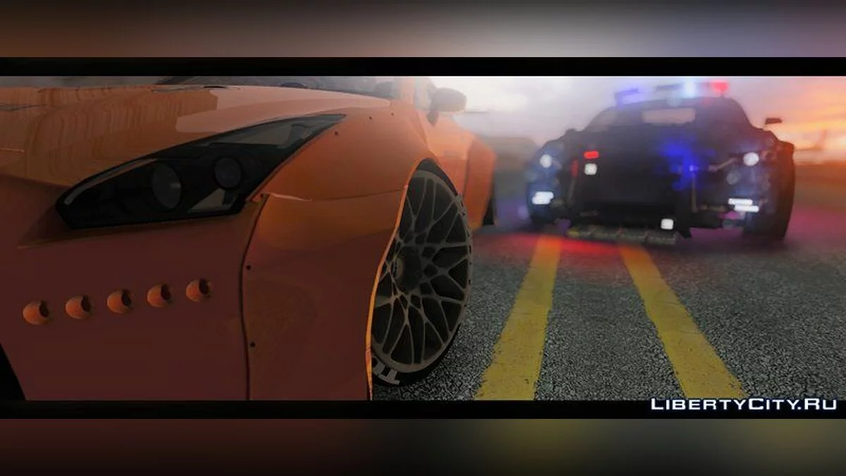 2015 Nissan GT-R R35 Liberty Walk Performance / GTA San Andreas