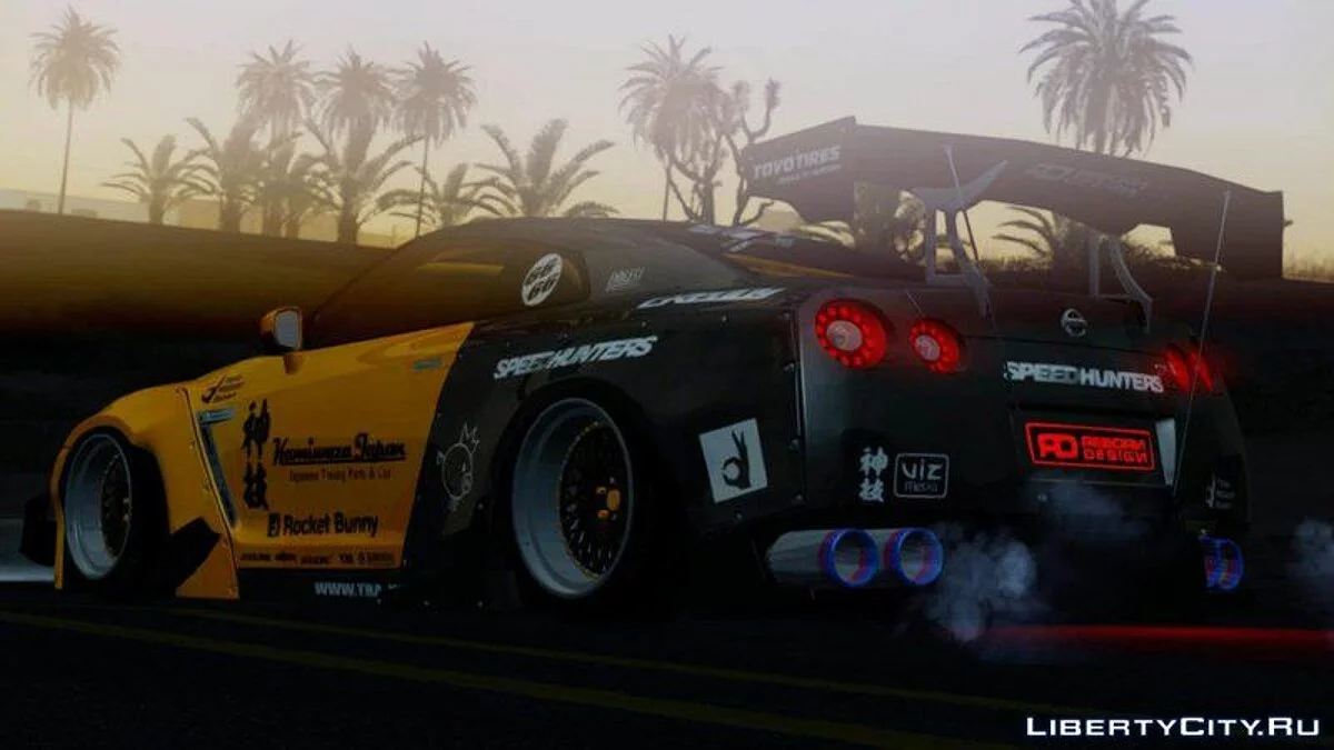 Nissan GTR Rocket Bynny RD Style / GTA San Andreas