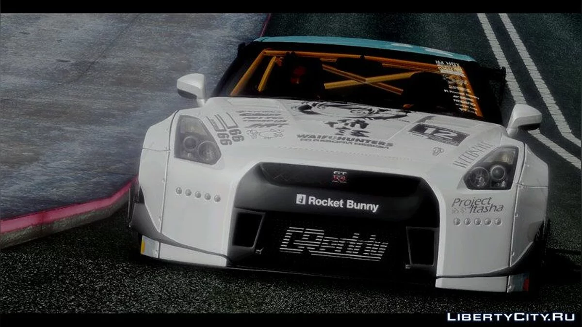 Nissan GTR Rocket Bynny RD Style / GTA San Andreas