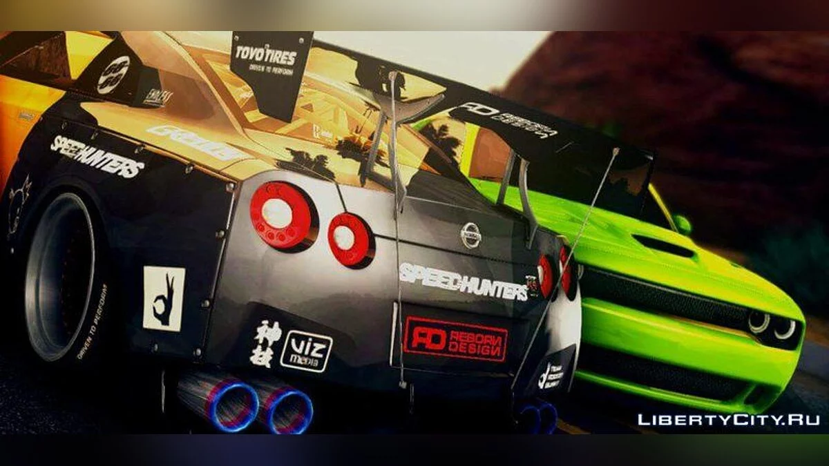 Nissan GTR Rocket Bynny RD Style / GTA San Andreas