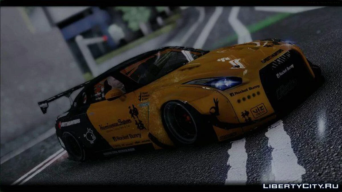 Nissan GTR Rocket Bynny RD Style / GTA San Andreas