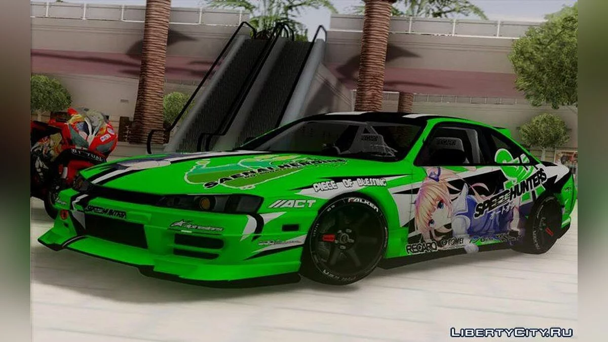 Nissan Silvia S14 Drift With Speedhunters Saekano Itasha / GTA San Andreas