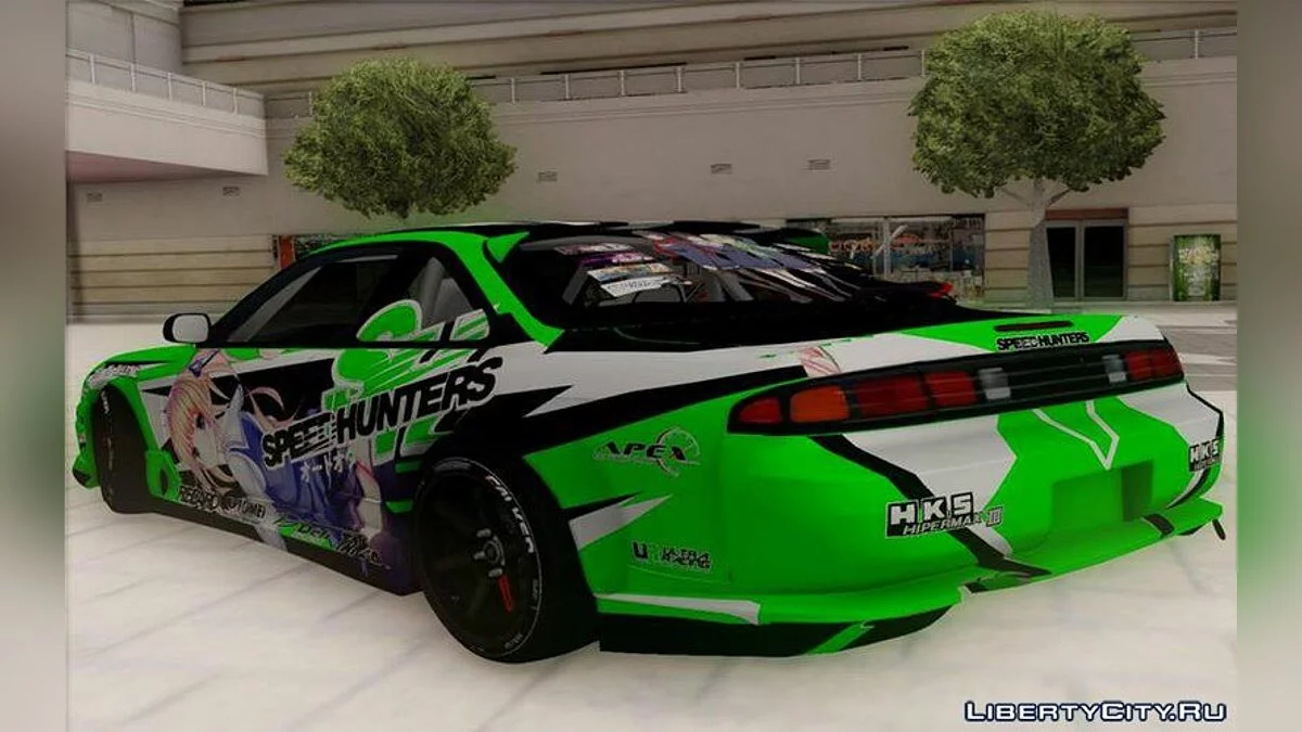 Nissan Silvia S14 Drift With Speedhunters Saekano Itasha / GTA San Andreas