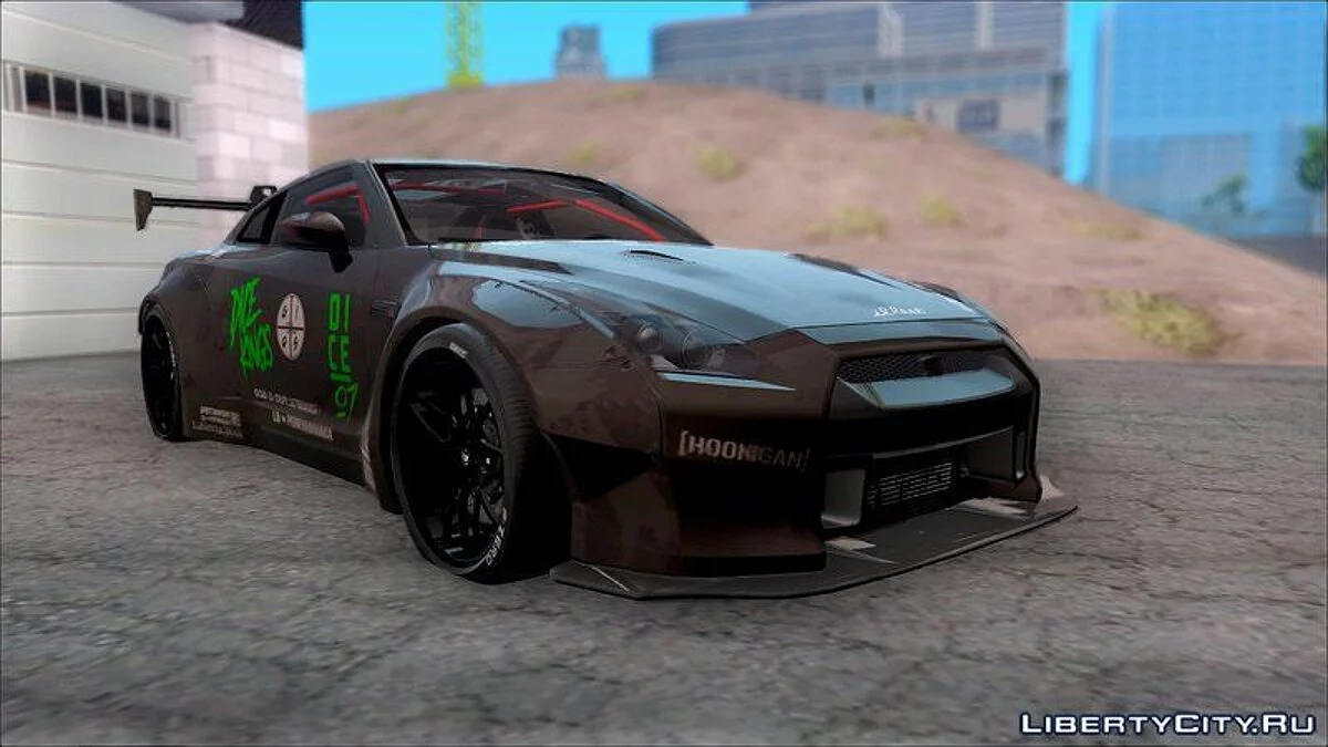 Nissan GTR LB Walk Team Dice / GTA San Andreas