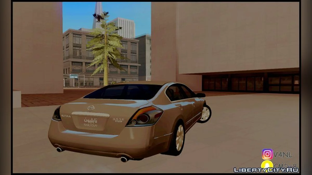 Nissan Altima 2009 Standard / GTA San Andreas