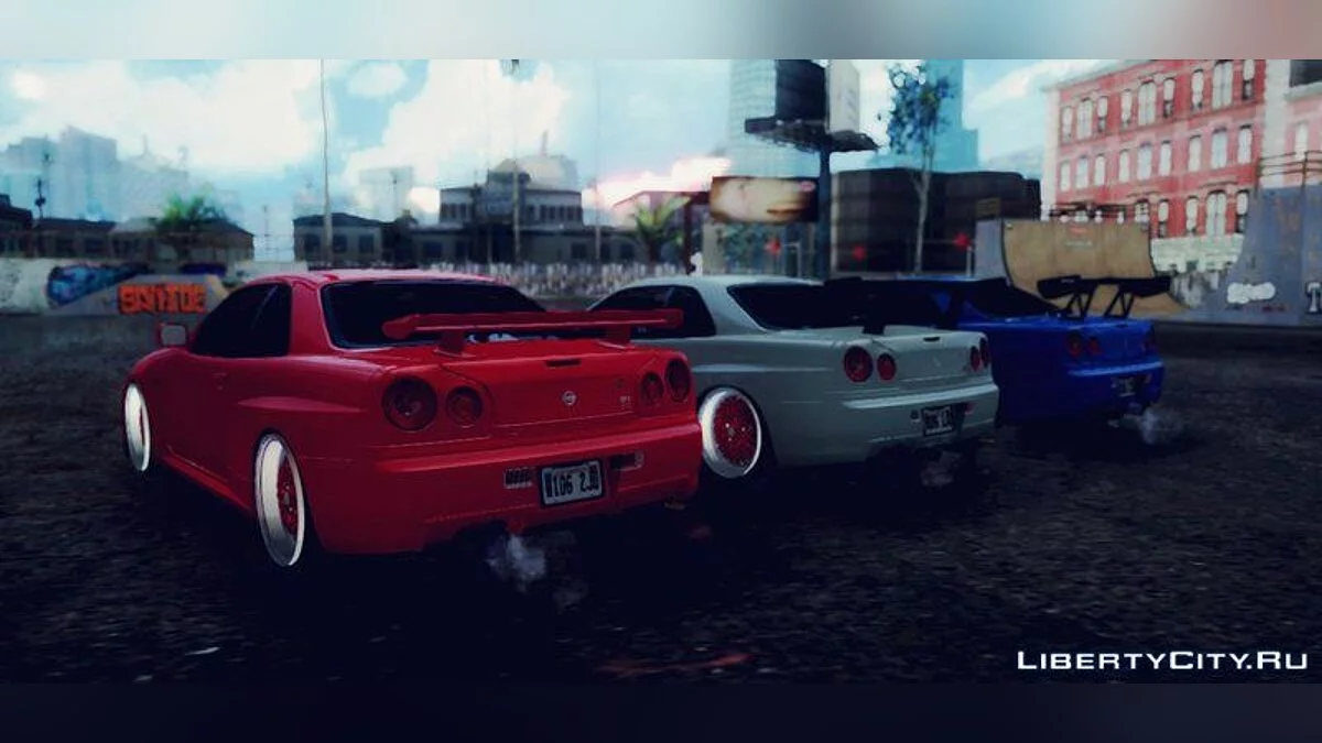 2002 Nissan Skyline R34 GT-R V-Spec II / GTA San Andreas