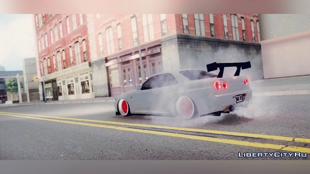 2002 Nissan Skyline R34 GT-R V-Spec II / GTA San Andreas