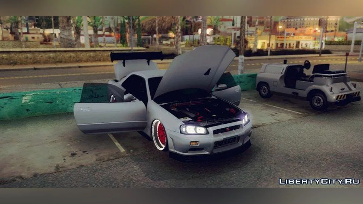 2002 Nissan Skyline R34 GT-R V-Spec II / GTA San Andreas