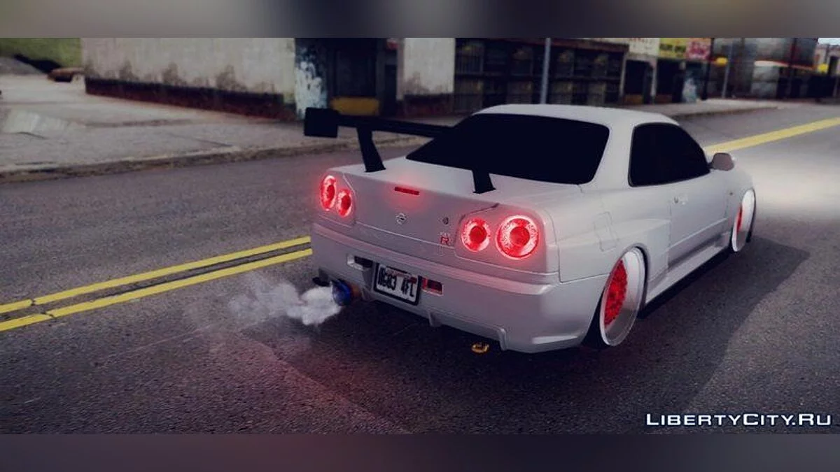 2002 Nissan Skyline R34 GT-R V-Spec II / GTA San Andreas