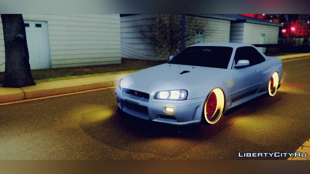 2002 Nissan Skyline R34 GT-R V-Spec II / GTA San Andreas
