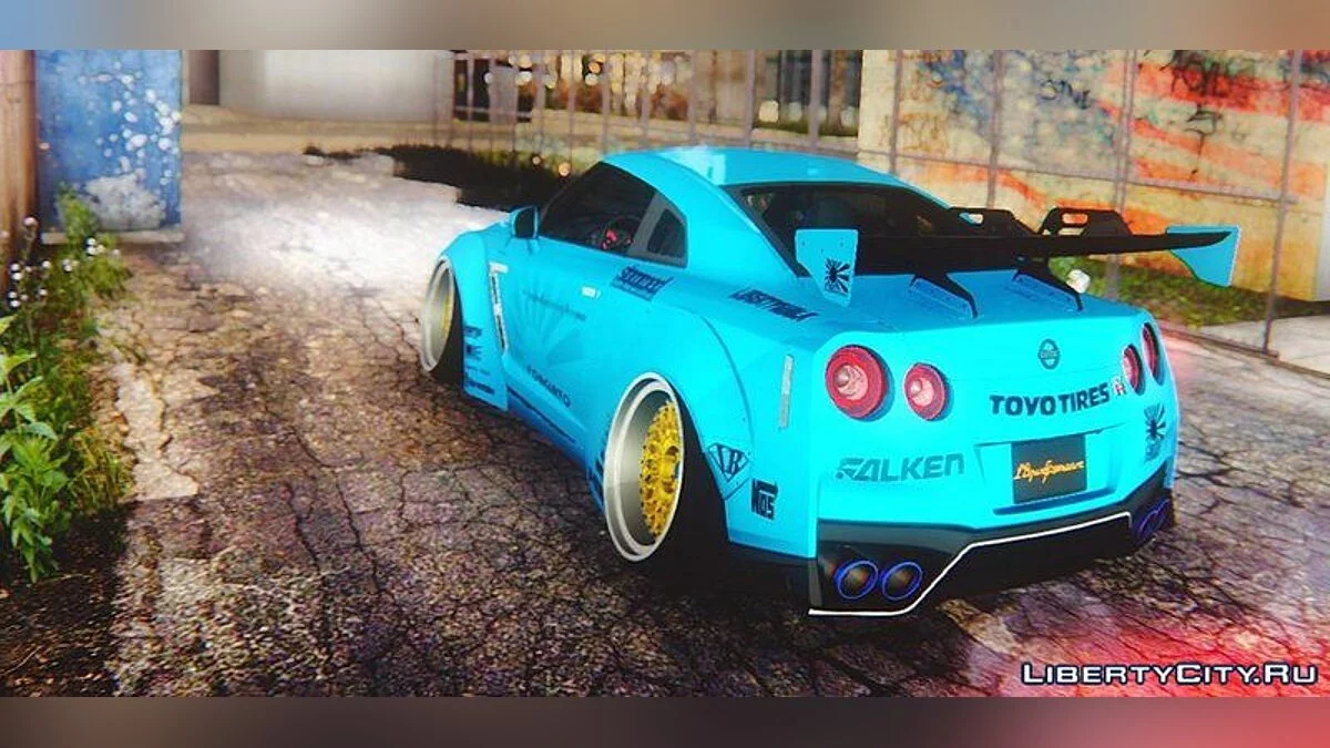 2017 Nissan GTR R35 Premium Liberty Walk LB Performance / GTA San Andreas