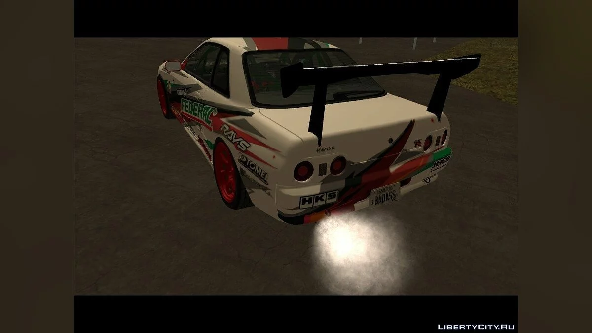 Nissan Skyline R32 Badass / GTA San Andreas