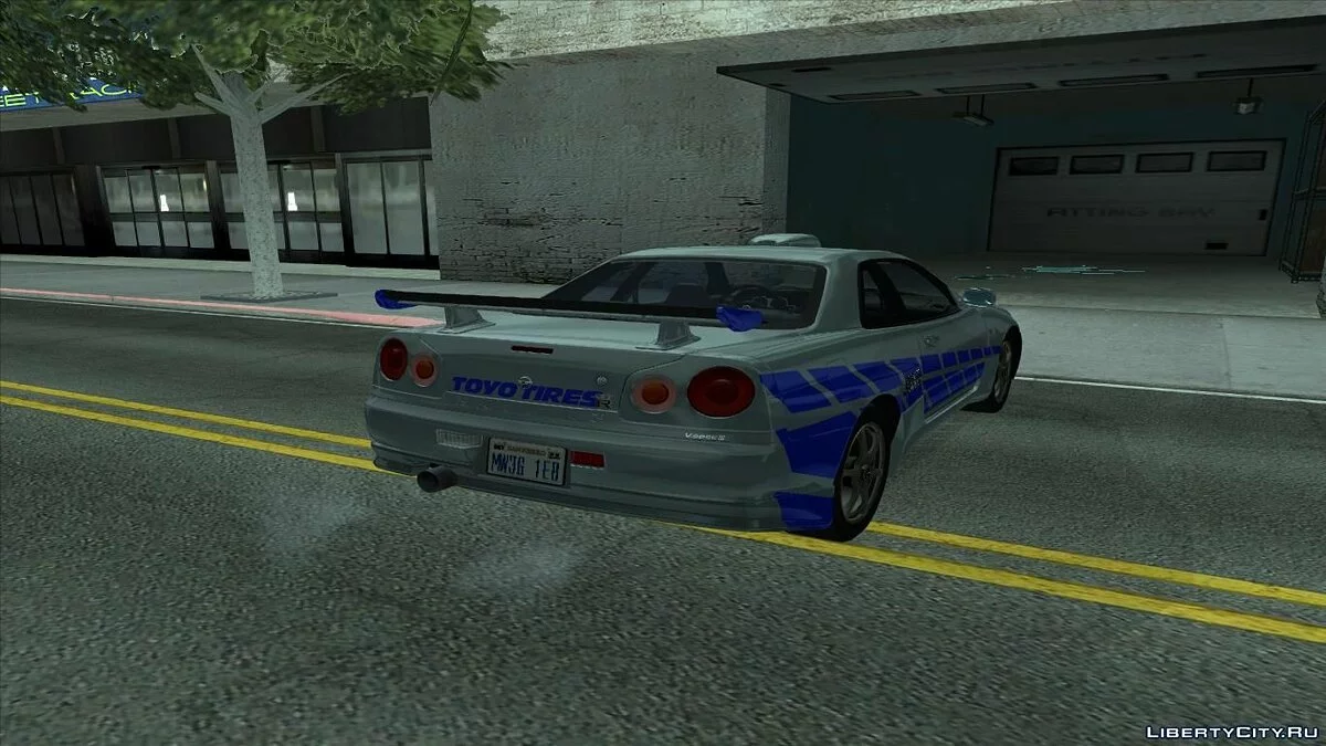1999 Nissan Skyline GTR-34 / GTA San Andreas