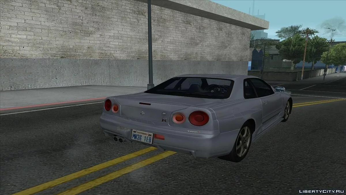 1999 Nissan Skyline GTR-34 / GTA San Andreas