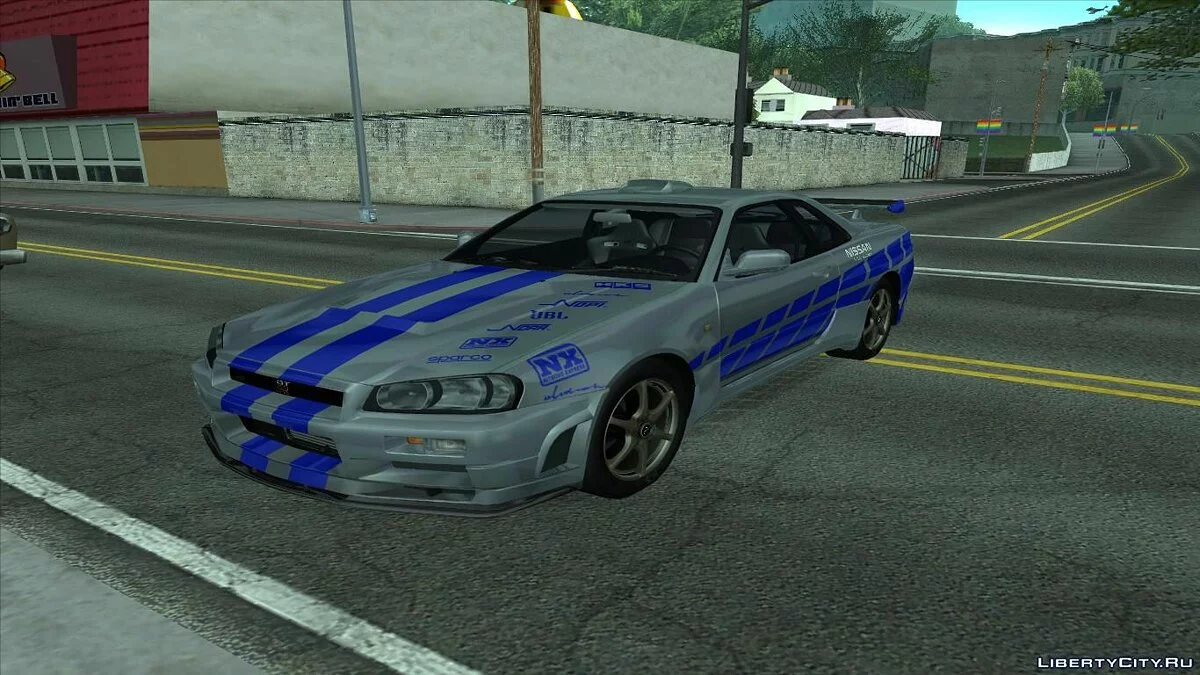 1999 Nissan Skyline GTR-34 / GTA San Andreas