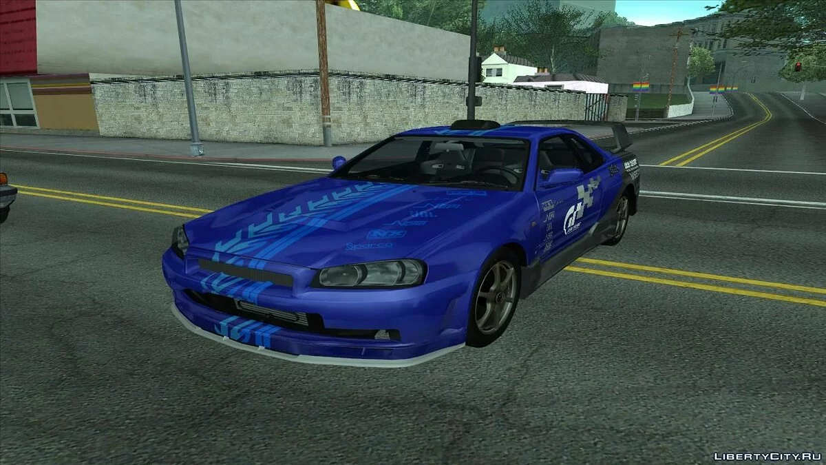 1999 Nissan Skyline GTR-34 / GTA San Andreas