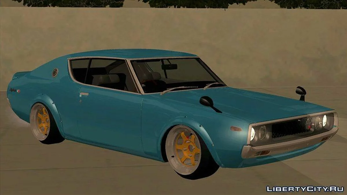 Nissan Skyline GTR 1973 KPGC110 JerryCustoms / GTA San Andreas