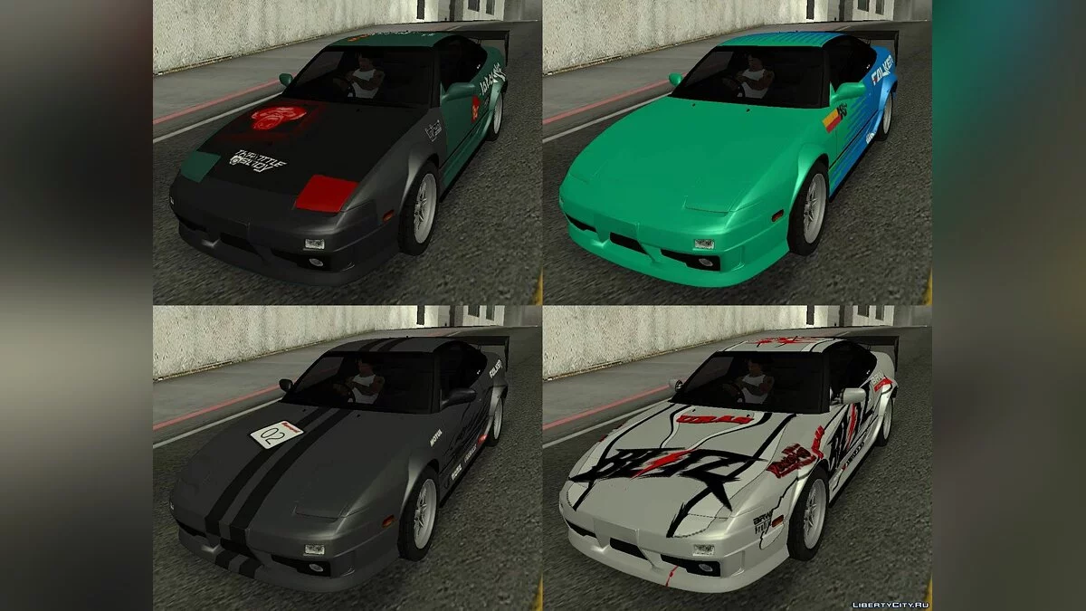 Nissan 180SX Type X / GTA San Andreas