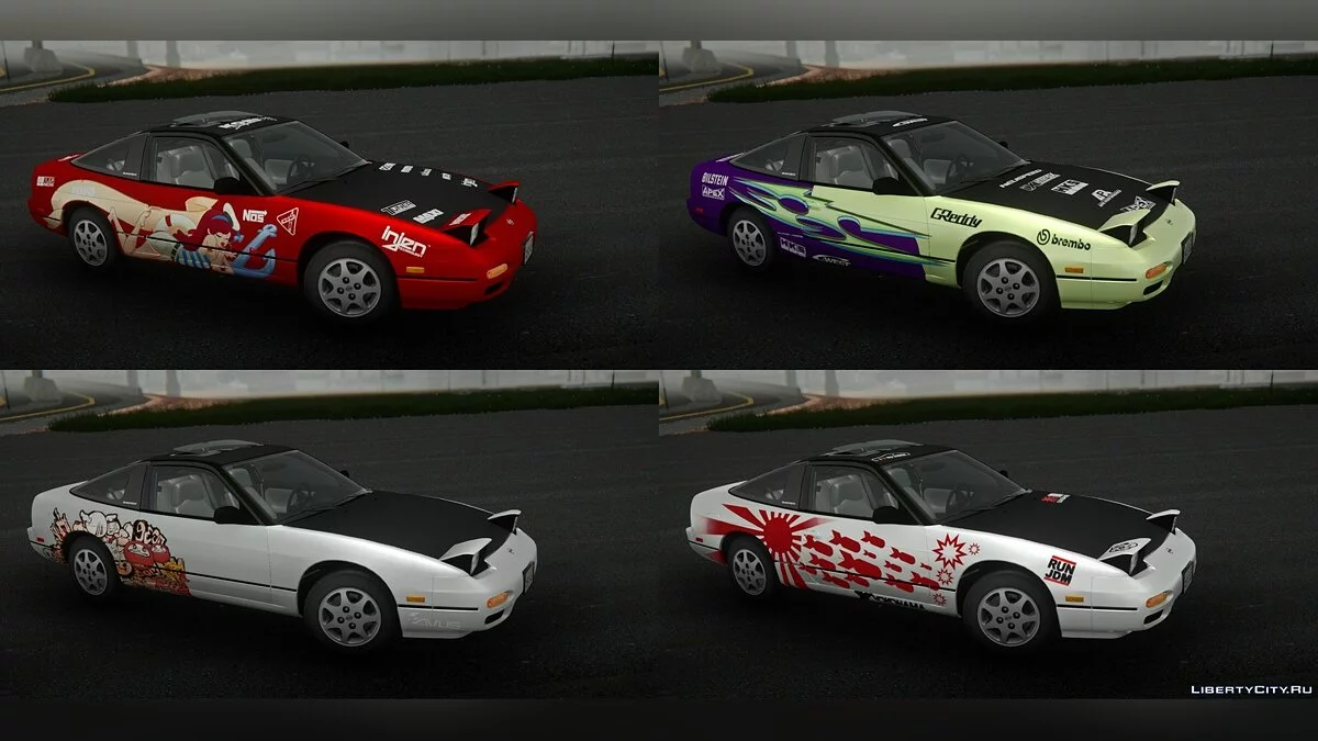 Nissan 240SX SE Fastback (S13) 1991 / GTA San Andreas