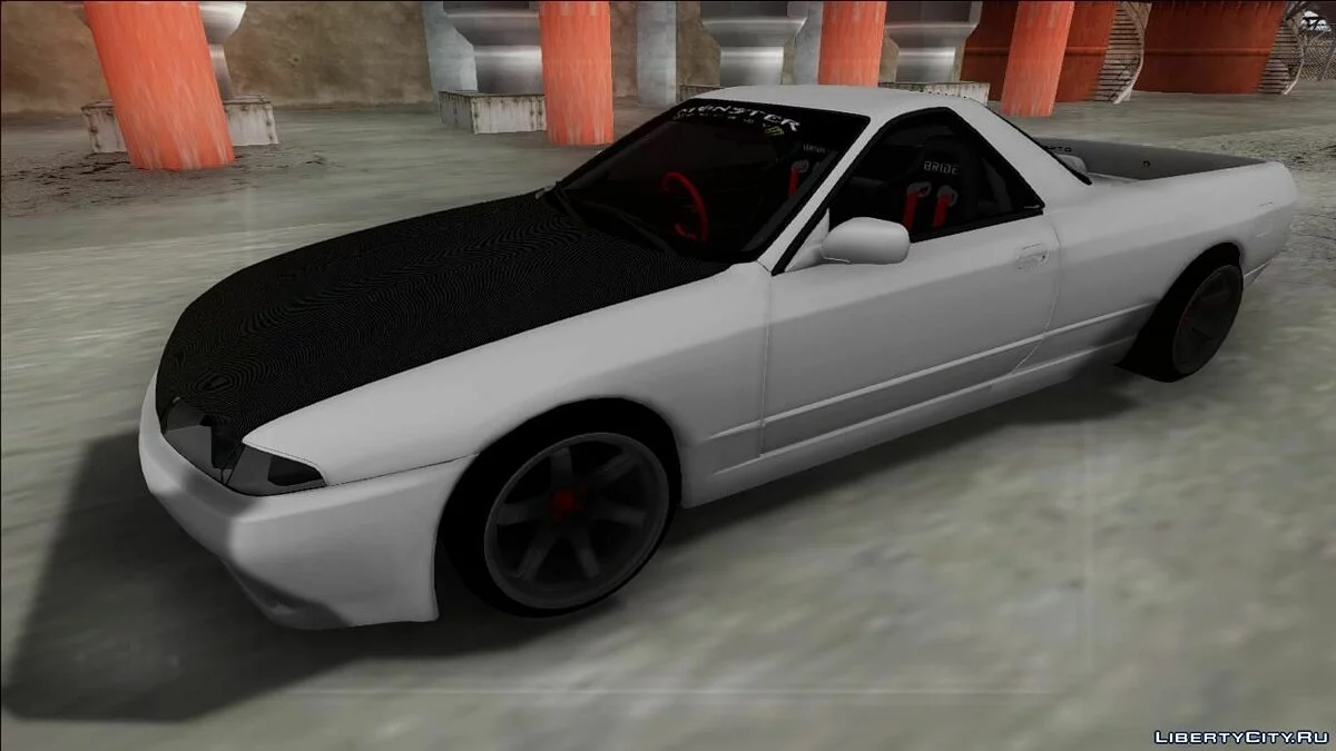 Nissan Skyline R32 Pickup Drift Monster Energy / GTA San Andreas