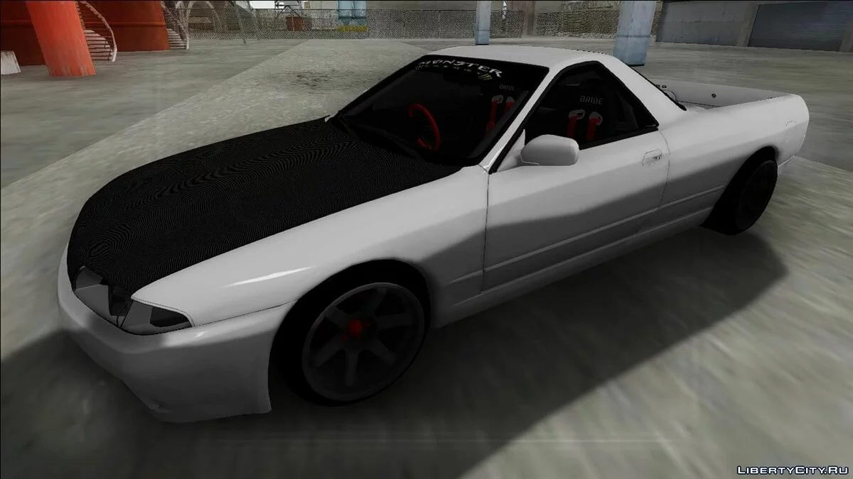 Nissan Skyline R32 Pickup Drift Monster Energy / GTA San Andreas