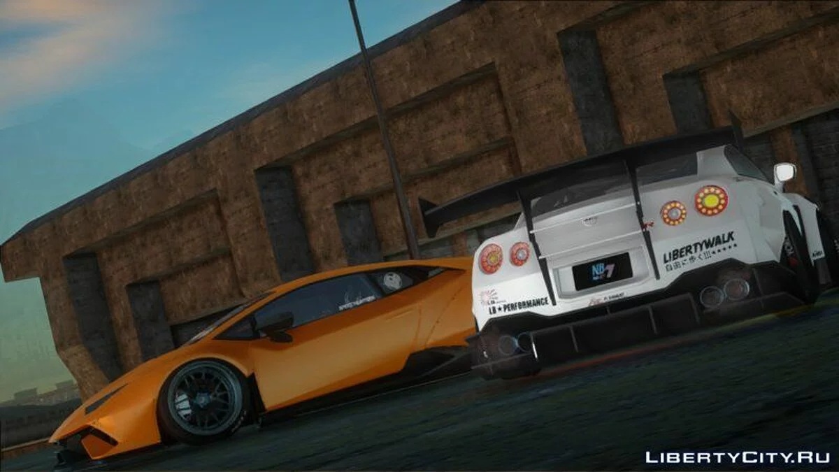 Nissan GT-R35 Libety Walk Type 2 2018 / GTA San Andreas