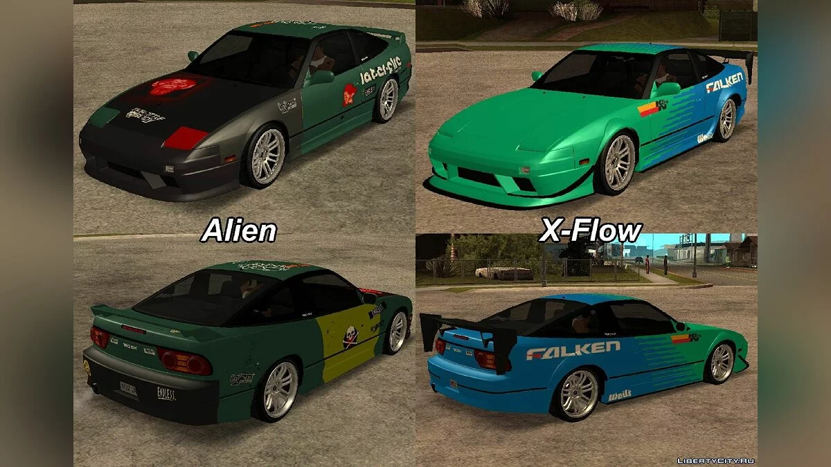 1998 Nissan 180SX Type X [Tunable] / GTA San Andreas