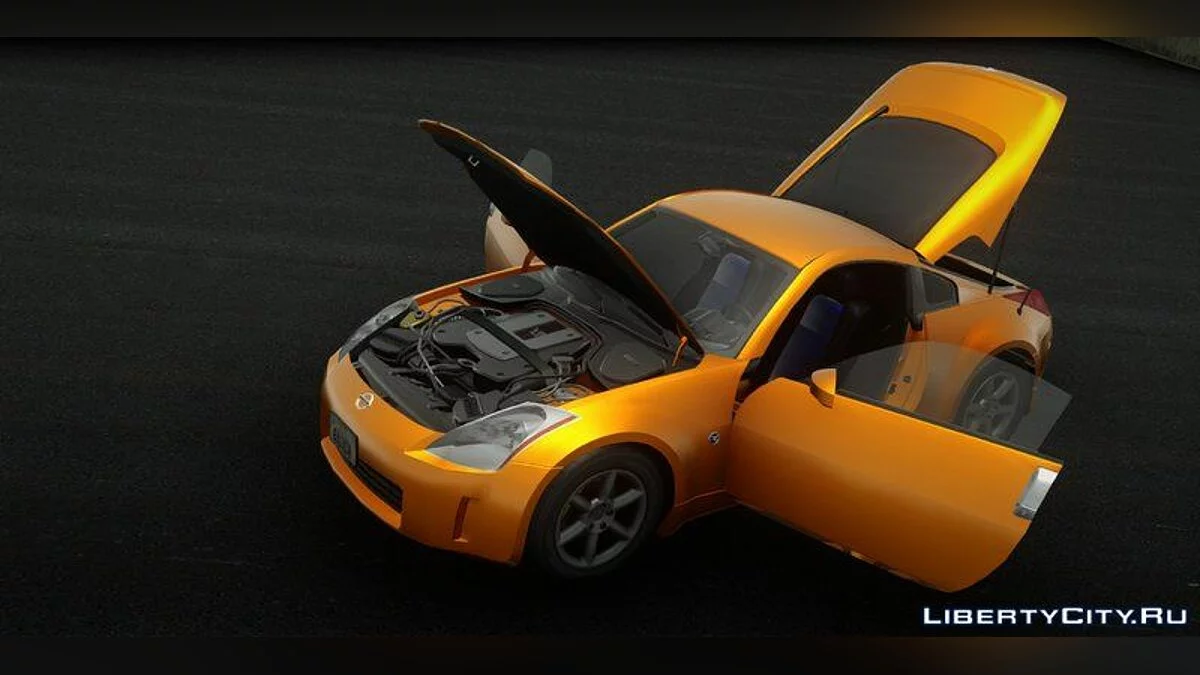 2003 Nissan 350Z [Z33] (USDM) v1.01 / GTA San Andreas