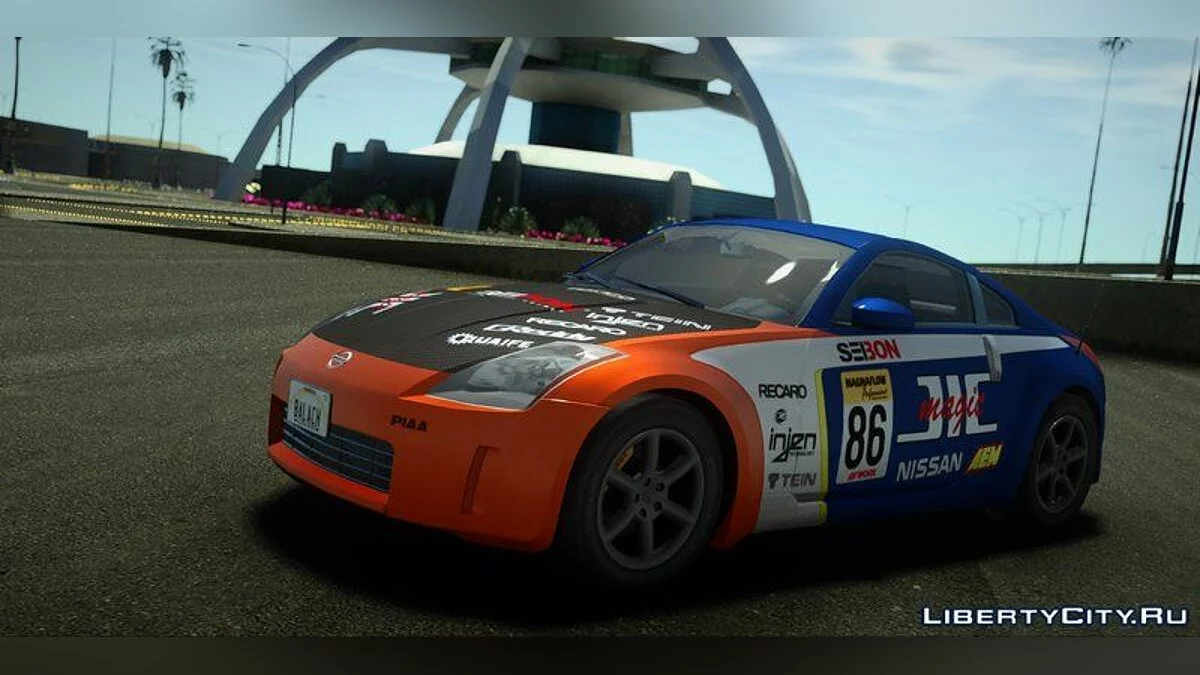 2003 Nissan 350Z [Z33] (USDM) v1.01 / GTA San Andreas