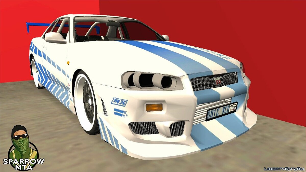 Скачать Nissan Skyline для GTA San Andreas