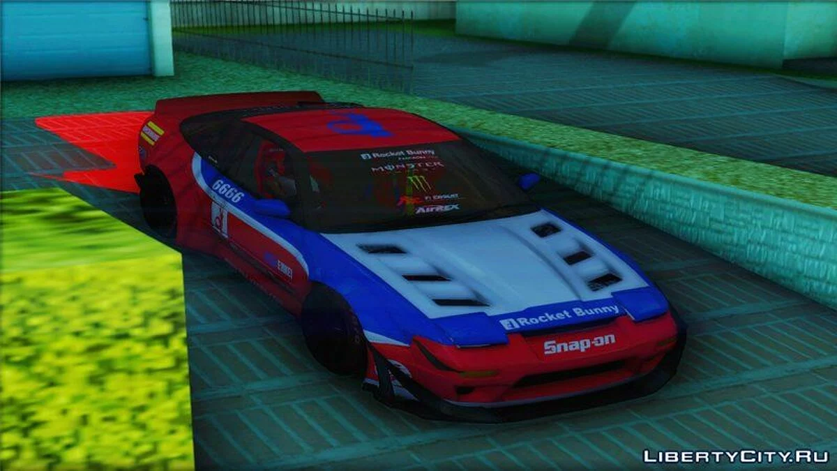 Nissan 180SX Rocket Bunny 1996 / GTA San Andreas