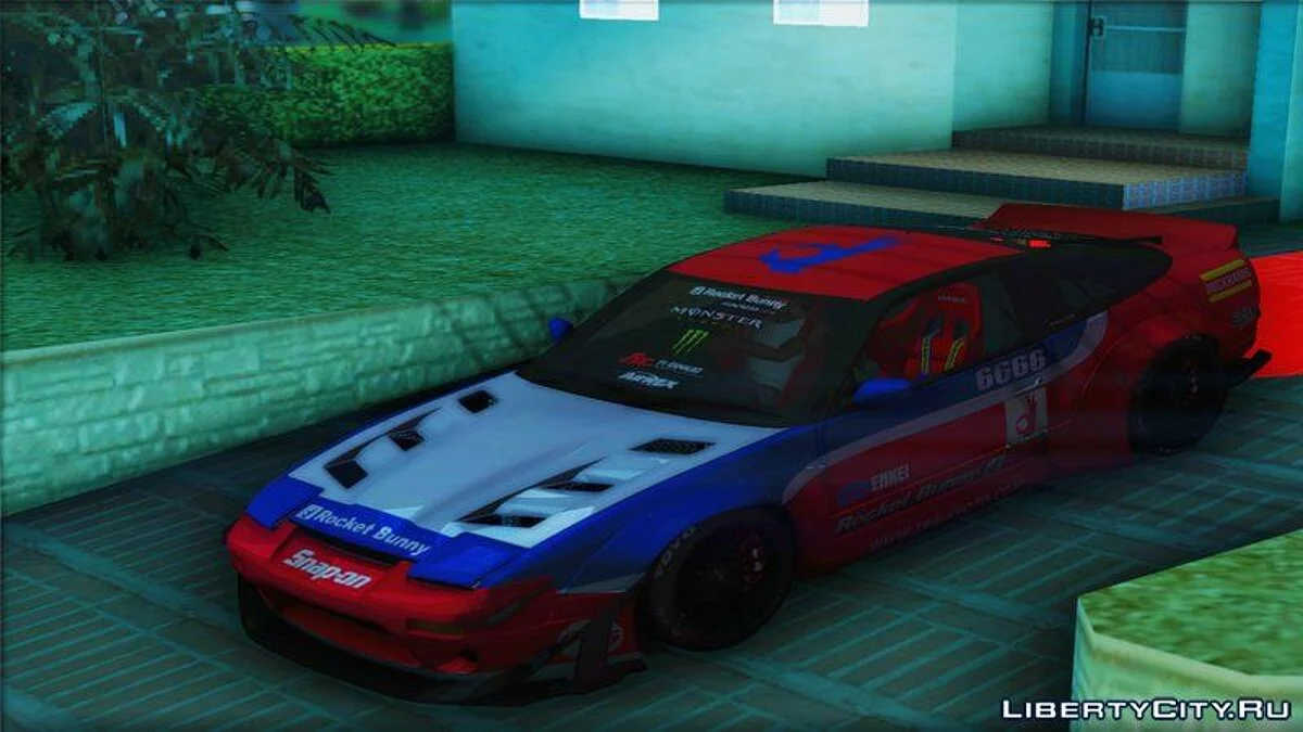 Nissan 180SX Rocket Bunny 1996 / GTA San Andreas