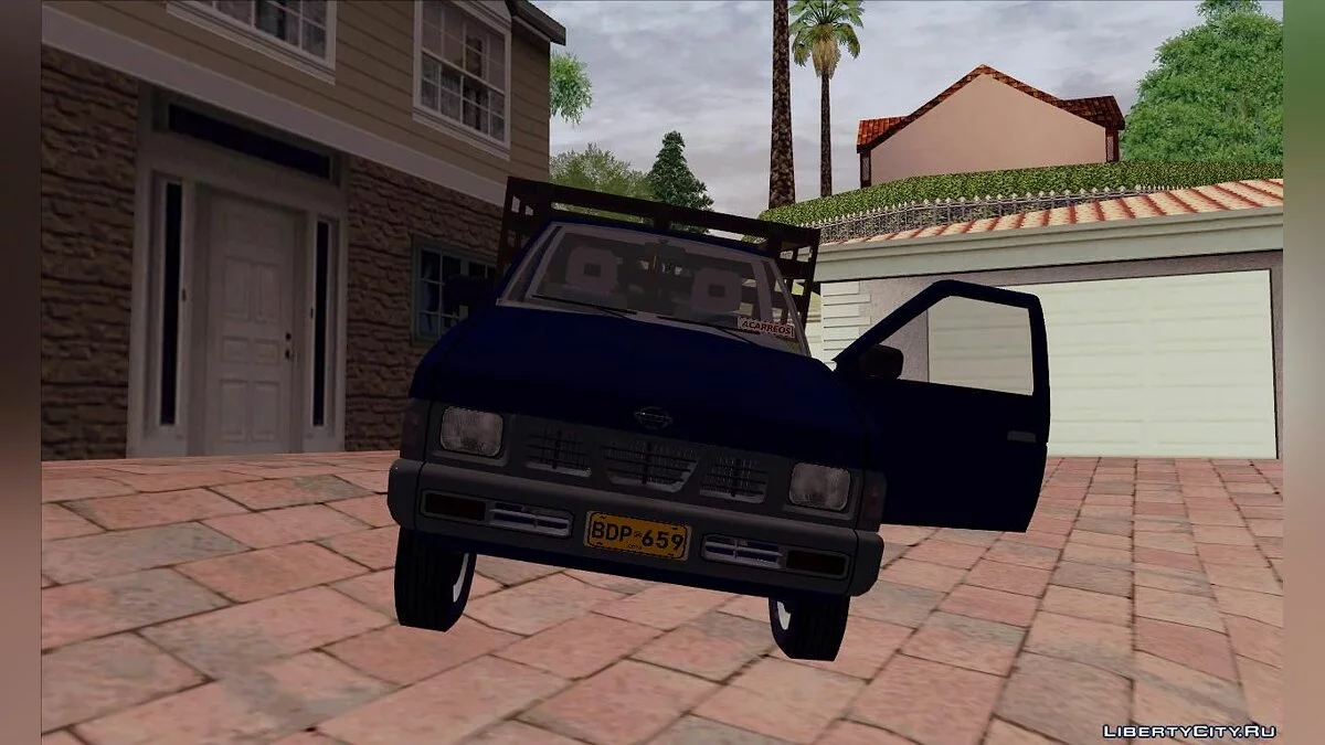 Nissan D-21 Con Estacas Estilo Colombiano / GTA San Andreas