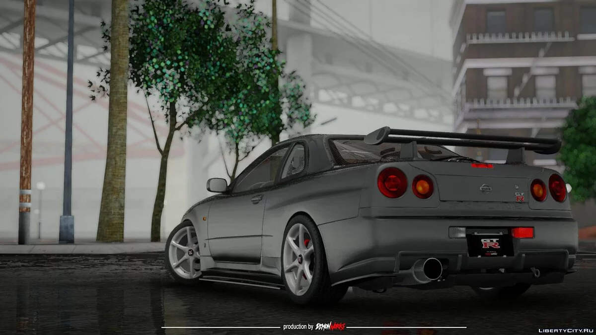 Nissan Skyline GTR R-34 Stock / GTA San Andreas