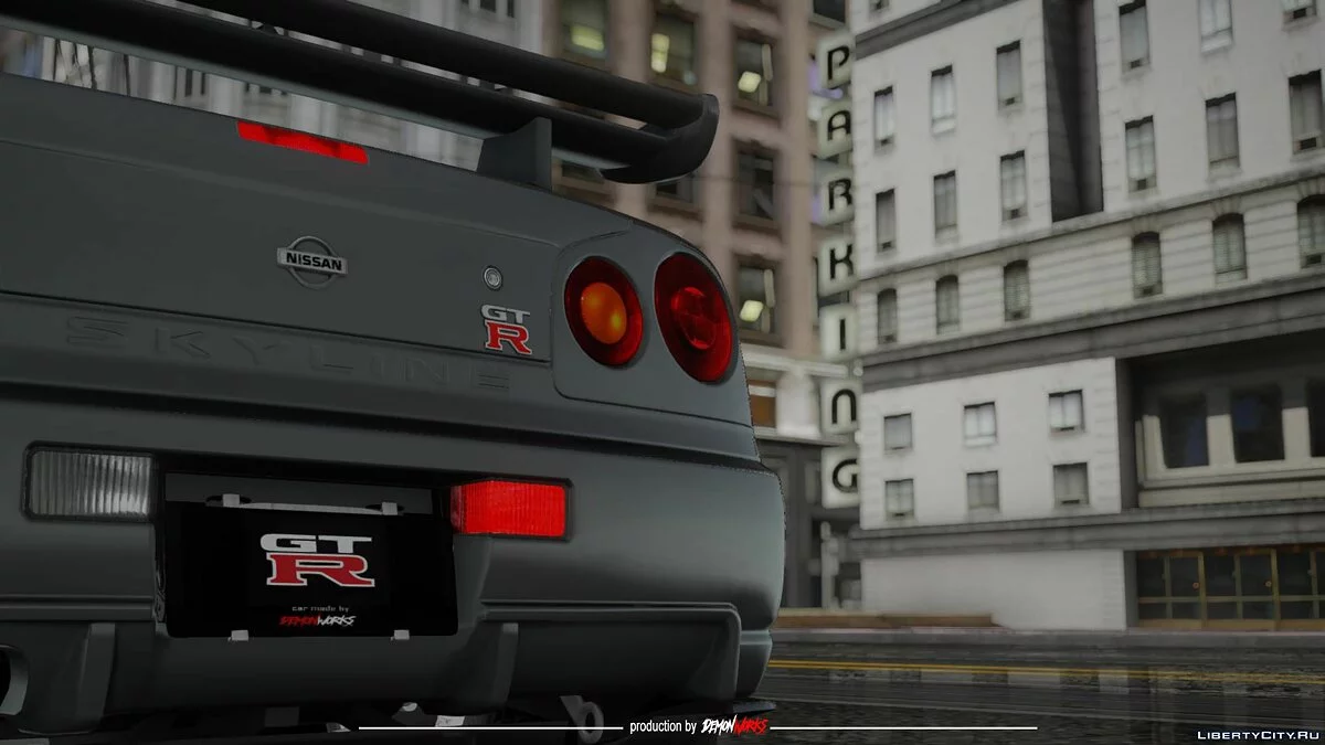 Nissan Skyline GTR R-34 Stock / GTA San Andreas