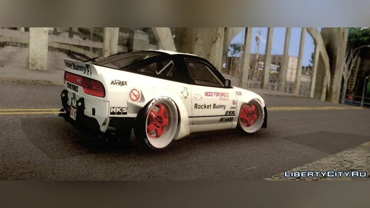 Nissan 240SX S13 Rocket Bunny RB Performance 1994 / GTA San Andreas