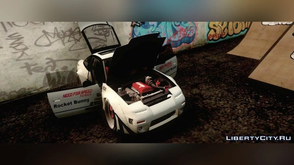 Nissan 240SX S13 Rocket Bunny RB Performance 1994 / GTA San Andreas