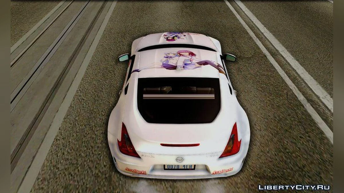 Nissan 370Z Nismo 2010 Angel Beats Itasha / GTA San Andreas