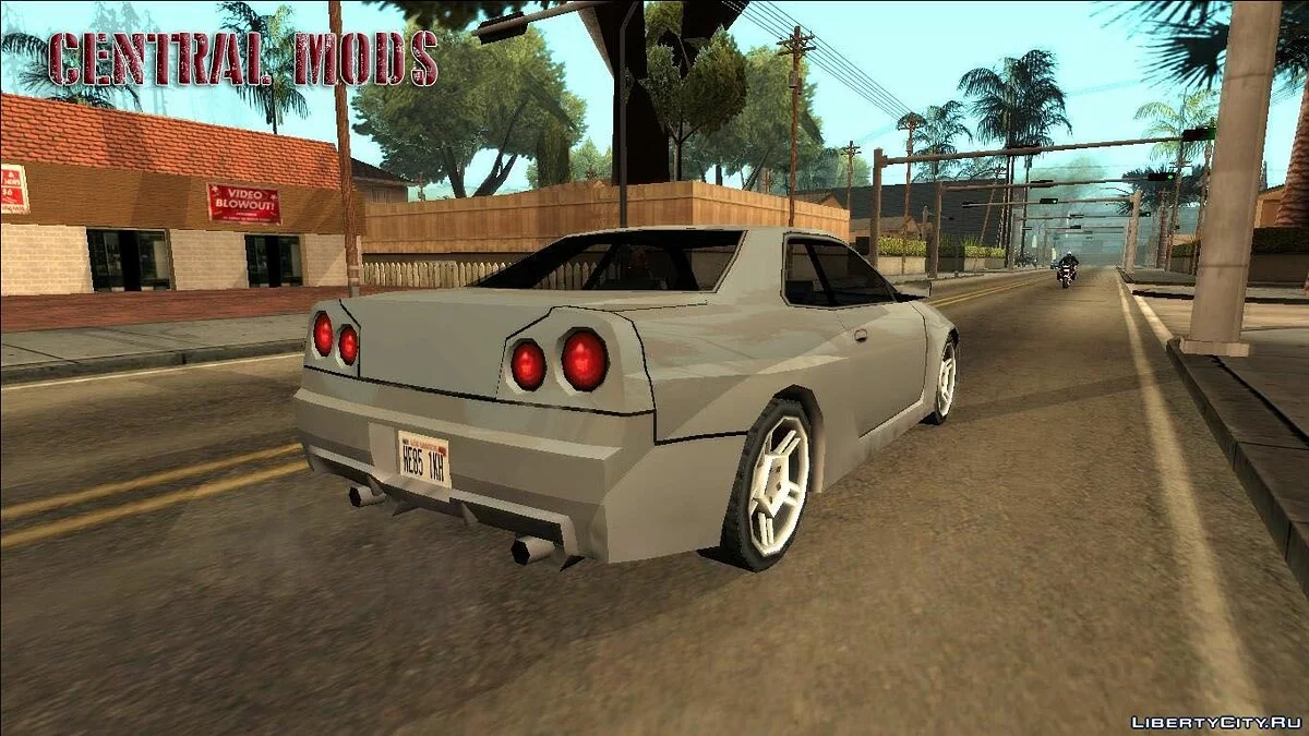 Улучшенная версия Nissan Skyline R34 / GTA San Andreas