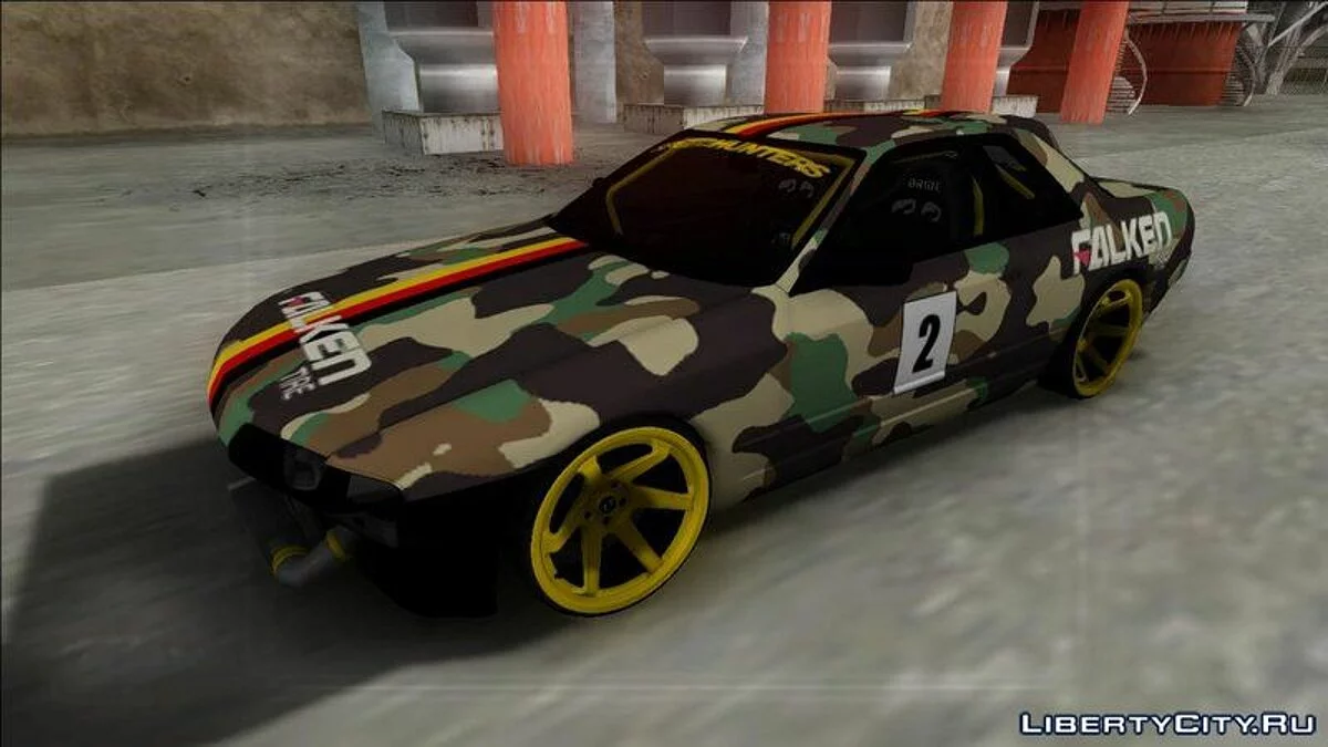 Nissan Skyline R32 Drift Falken Germany / GTA San Andreas