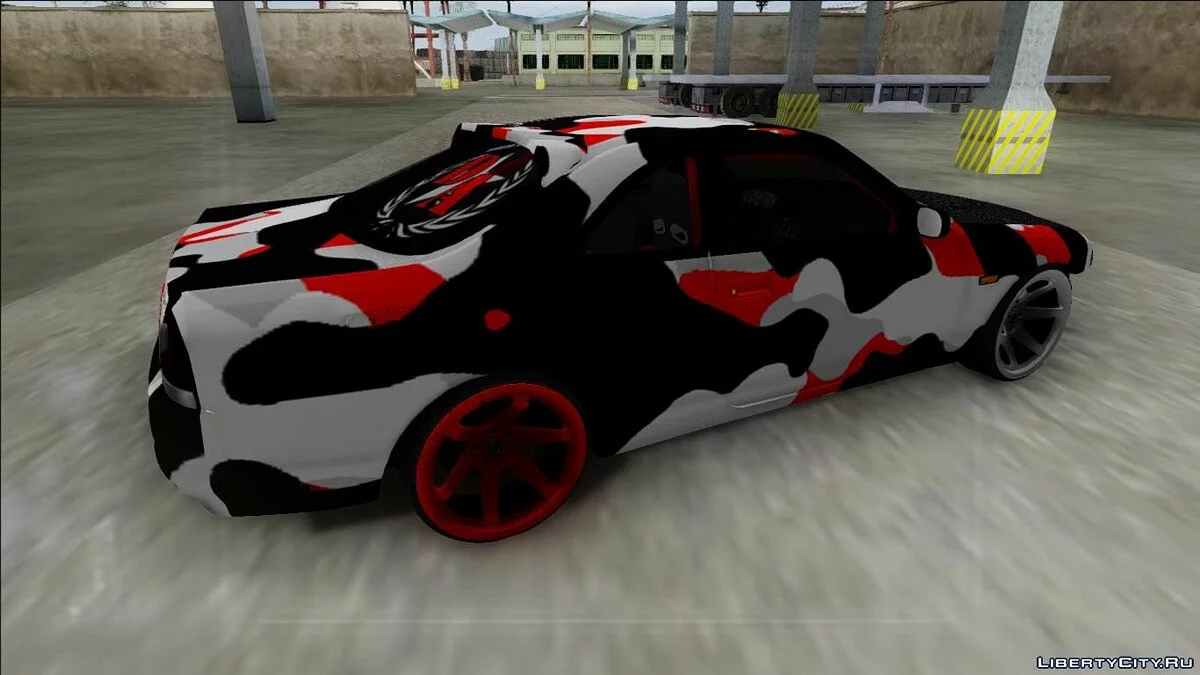 Nissan Skyline R33 Drift Camo / GTA San Andreas
