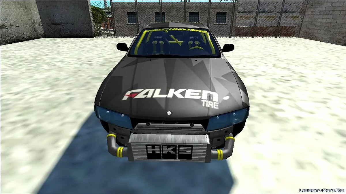 Nissan Skyline R33 Drift Falken Camo / GTA San Andreas