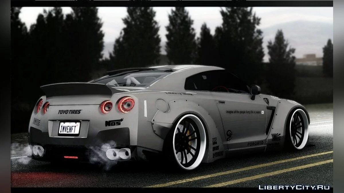 Nissan GTR-R35 Liberty Walk LB Performance / GTA San Andreas