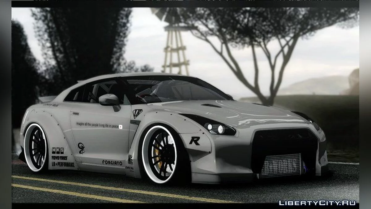 Nissan GTR-R35 Liberty Walk LB Performance / GTA San Andreas