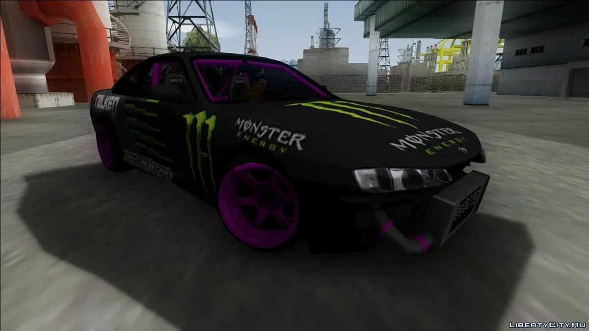 Nissan Silvia S14 Drift Monster Energy Falken / GTA San Andreas