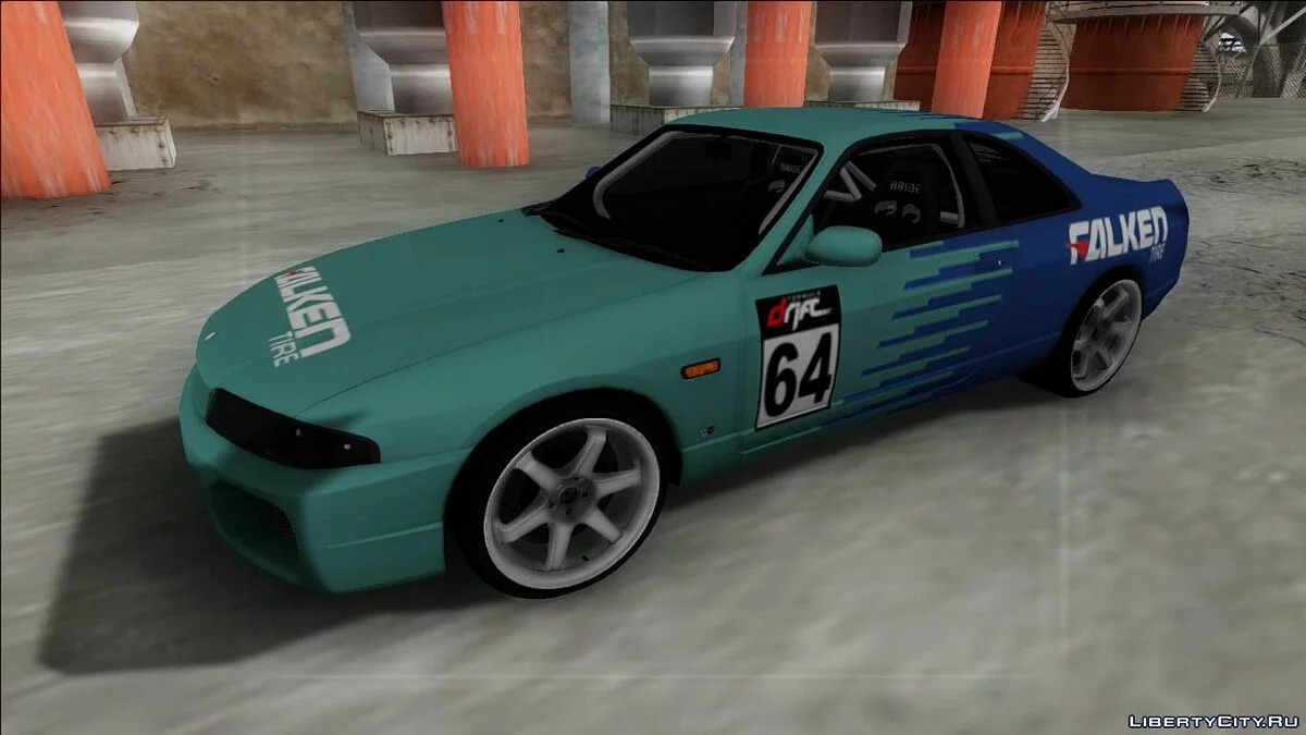 Nissan Skyline R33 Drift Falken / GTA San Andreas